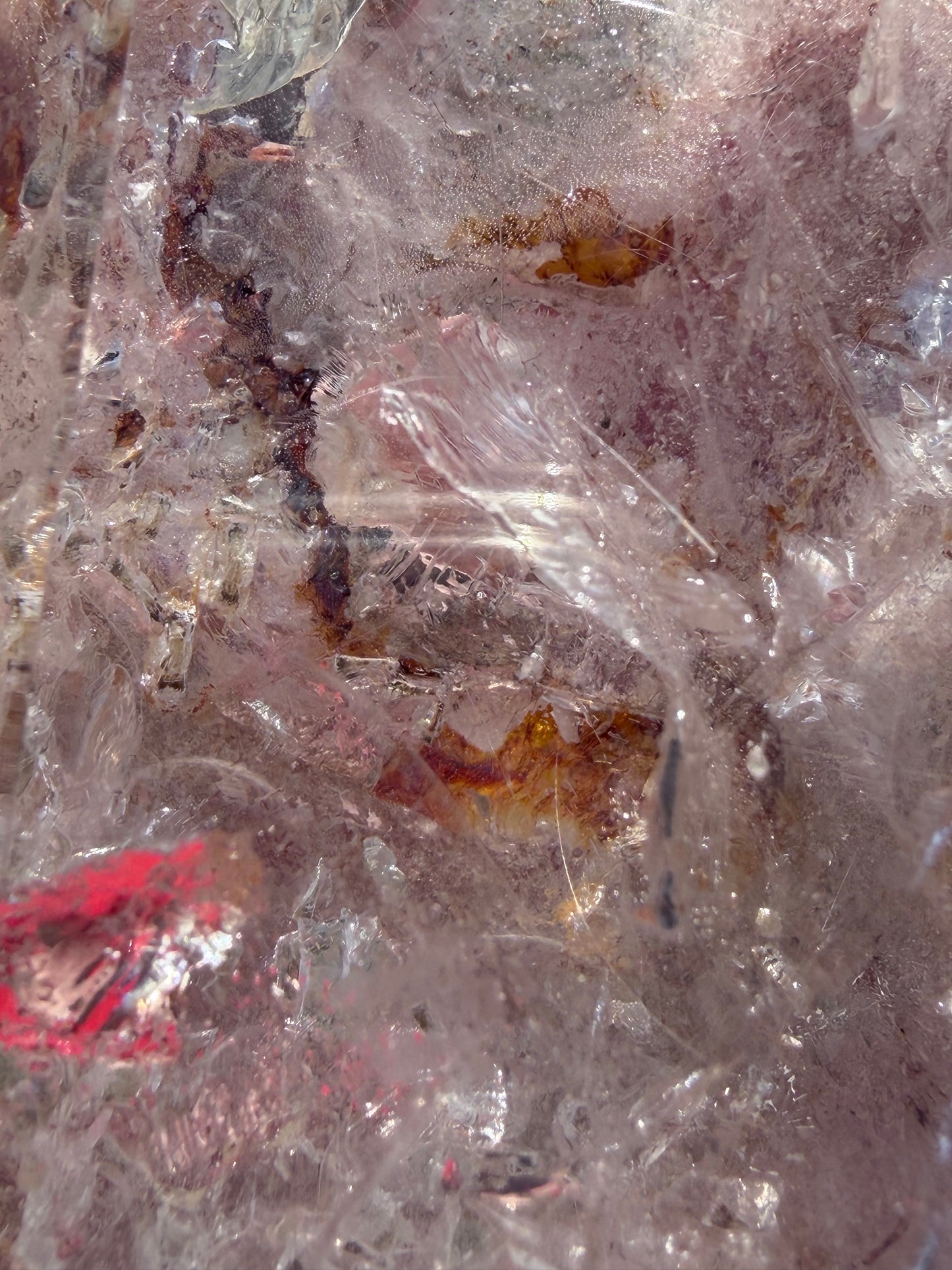 Included Clear Quartz Freeform – Madagascar Origin | Natural Inclusions | 135g