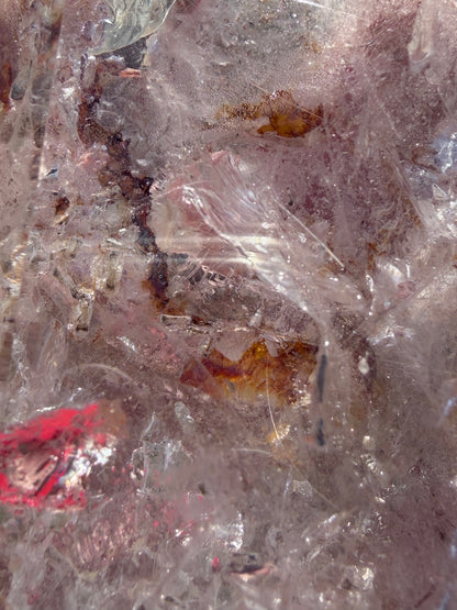Included Clear Quartz Freeform – Madagascar Origin | Natural Inclusions | 135g