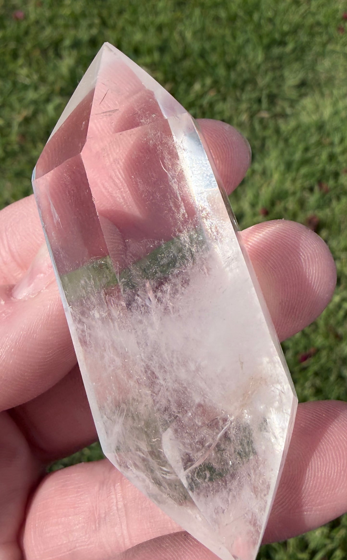 Double Terminated Clear Quartz Point – 7.3cm