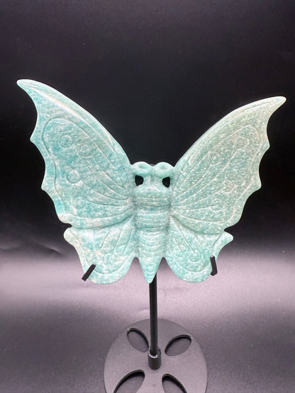 Amazonite Butterfly on Stand
