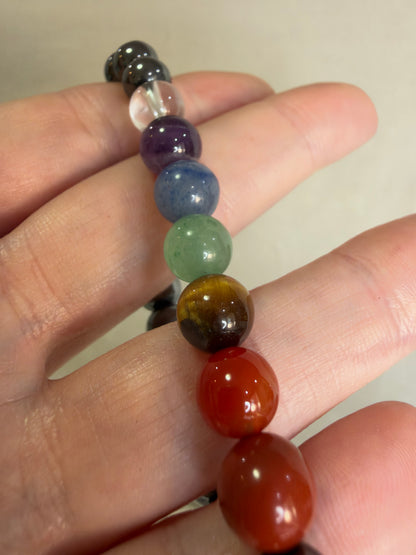 8MM Hematite Chakra Bracelet