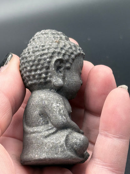 Shungite Buddha 7x4cm