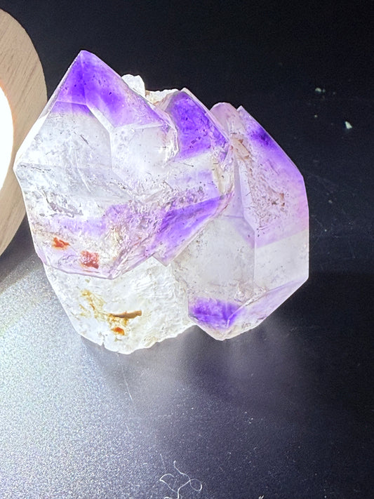 included Amethyst with Multi termination