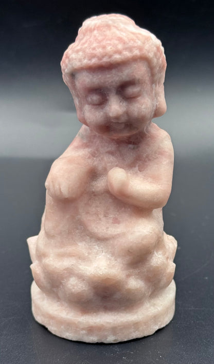 Pink Opal Self-Love Buddha 260g 10cm