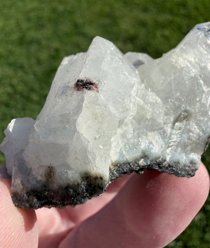 Jalgaon Apophyllite with White Stilbite & Chalcedony | 51g