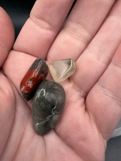 African Blood Stone Tumbles 50gm