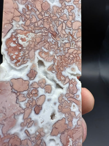 Pink Petal (Cotton Candy) Agate Statement Tower