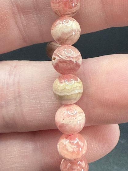 High Quality Rhodochrosite Bracelet – 7mm