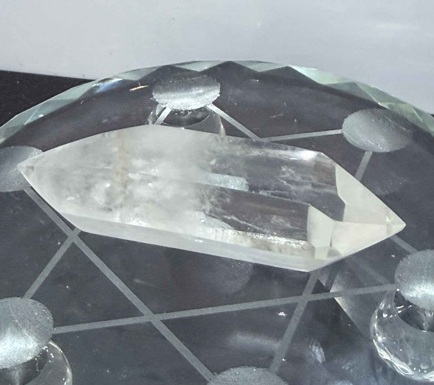 Double Terminated Clear Quartz Point – 7.3cm