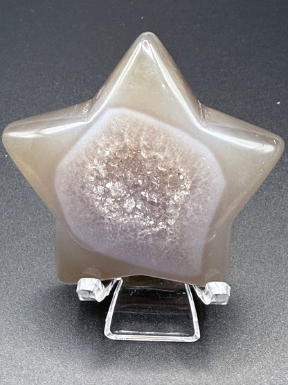Druzy Agate Star