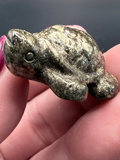 Pyrite Turtle – Strength, Luck & Protection