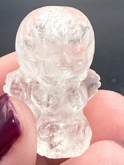 Crystal Cherub Carvings