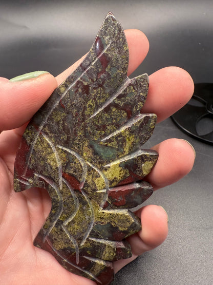 Dragon’s Blood Lovers Winged Sculpture (Devil & Angel