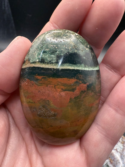 Ocean Jasper Big Palm Stones