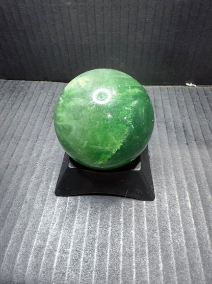 Green Fluorite Sphere