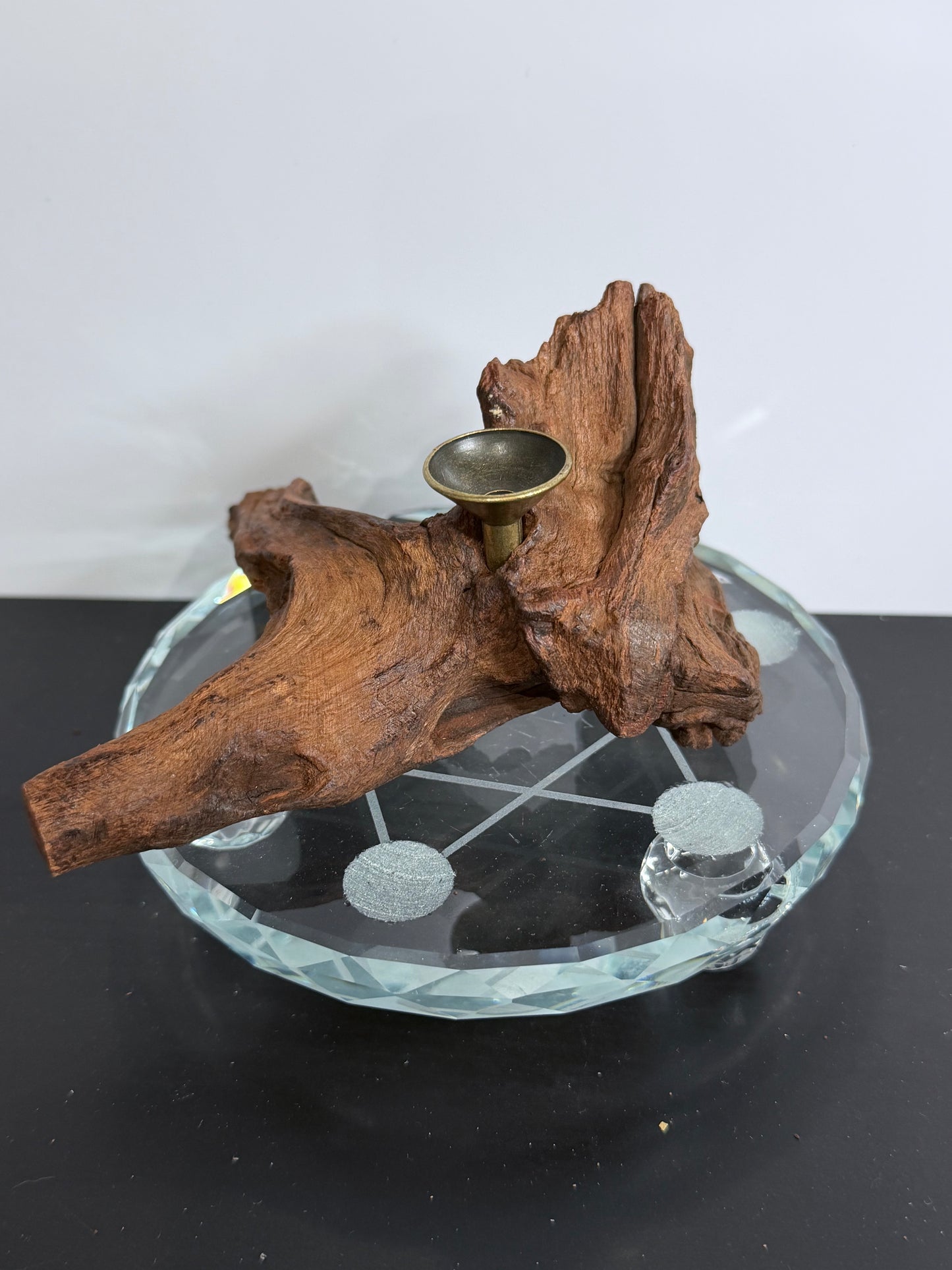 Natural Driftwood Sphere C