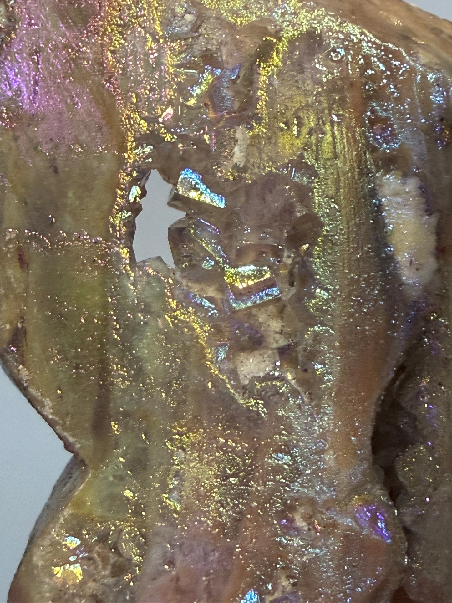 Aura-Coated Sphalerite Butterfly D