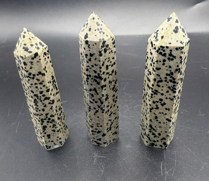 Dalmatian Jasper Towers - Crystal wonderland By Lisa