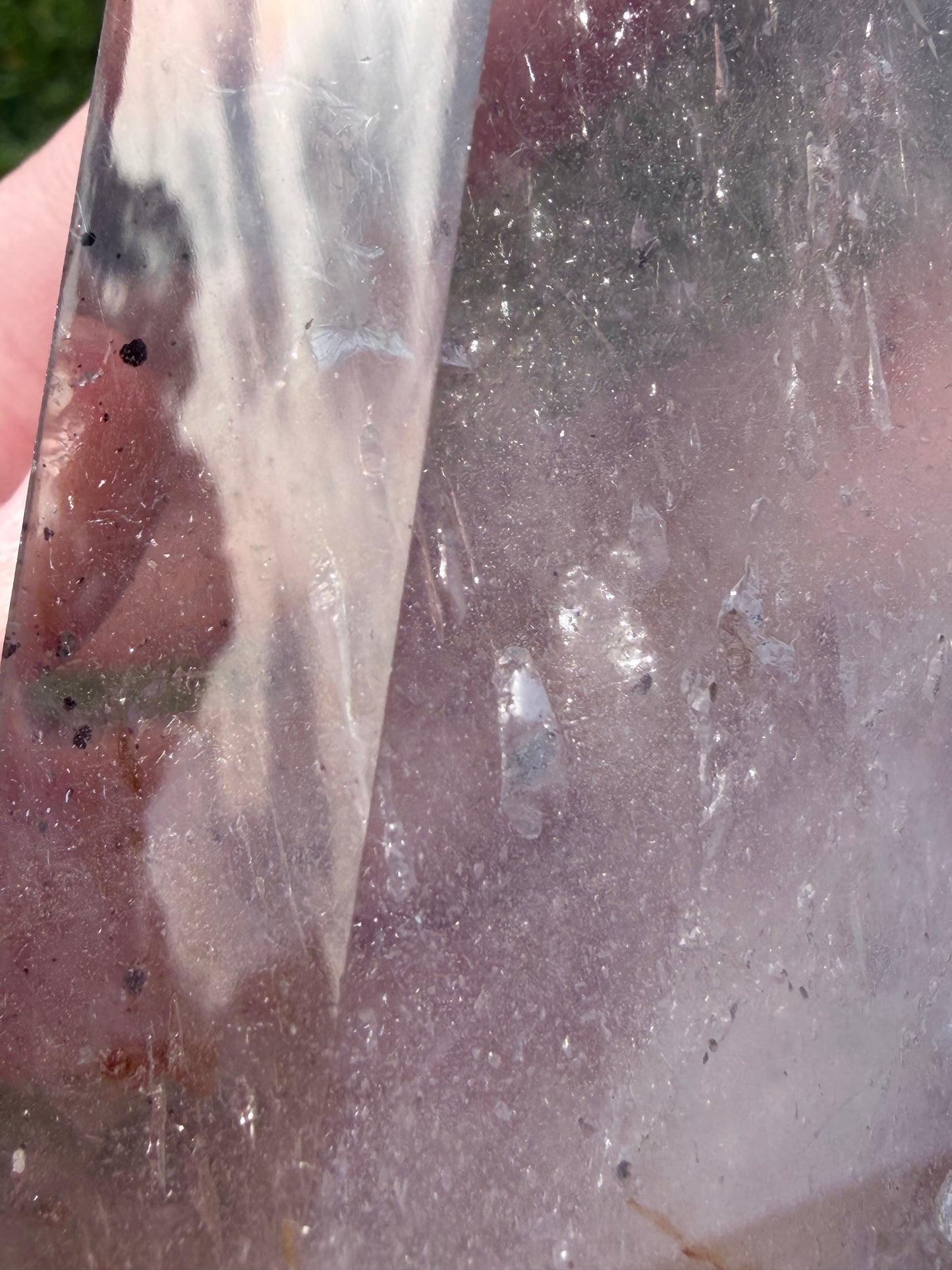 Smokey Clear Quartz Tower with Natural Inclusions – Madagascar | 212g