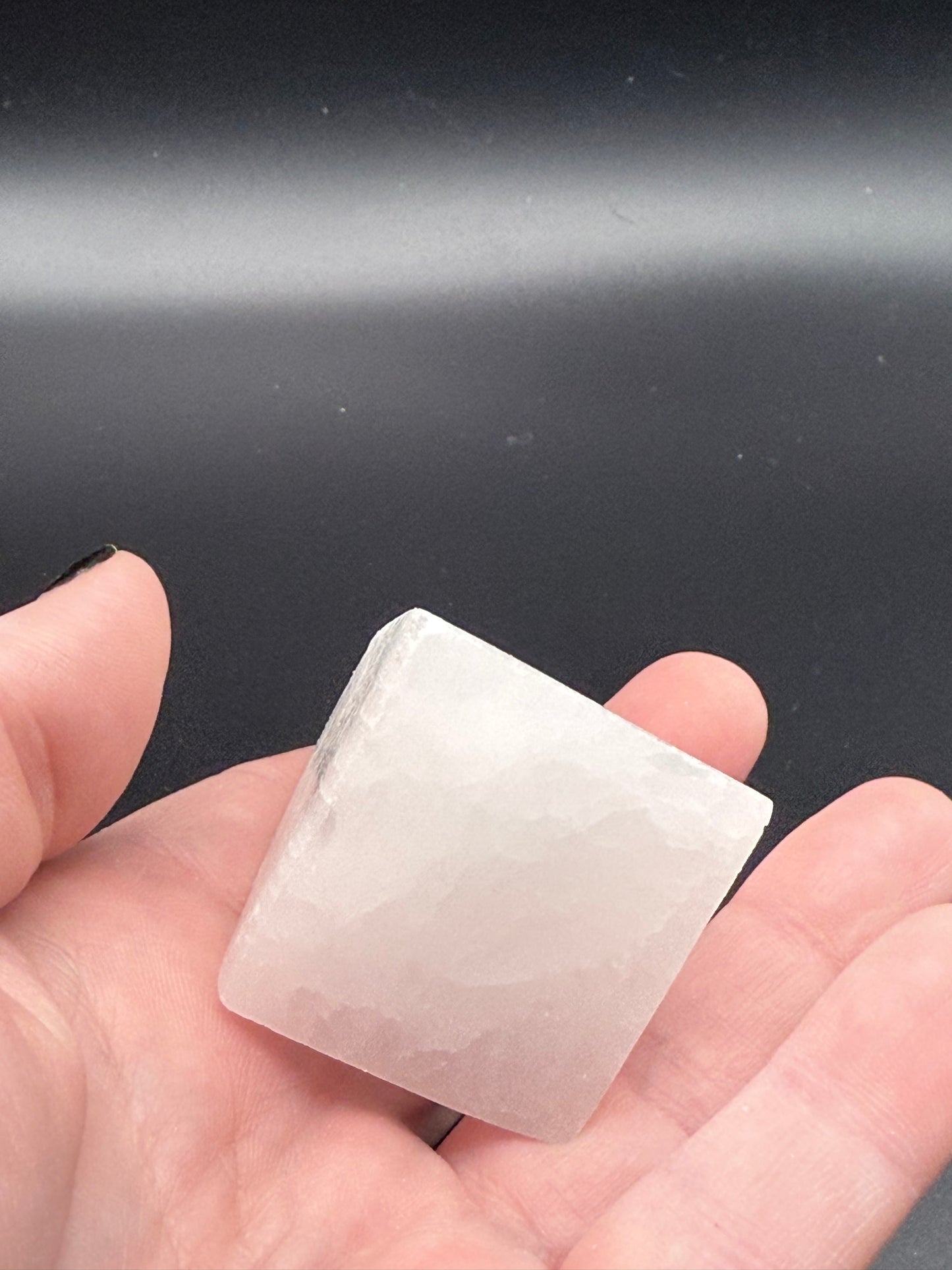 Selenite Pyramid 7cm