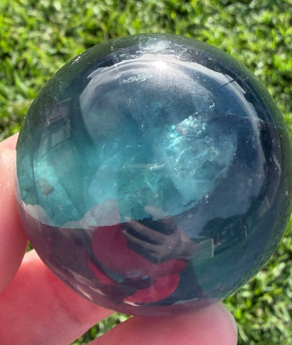 Blue Fluorite Sphere – 4.7cm | 173g