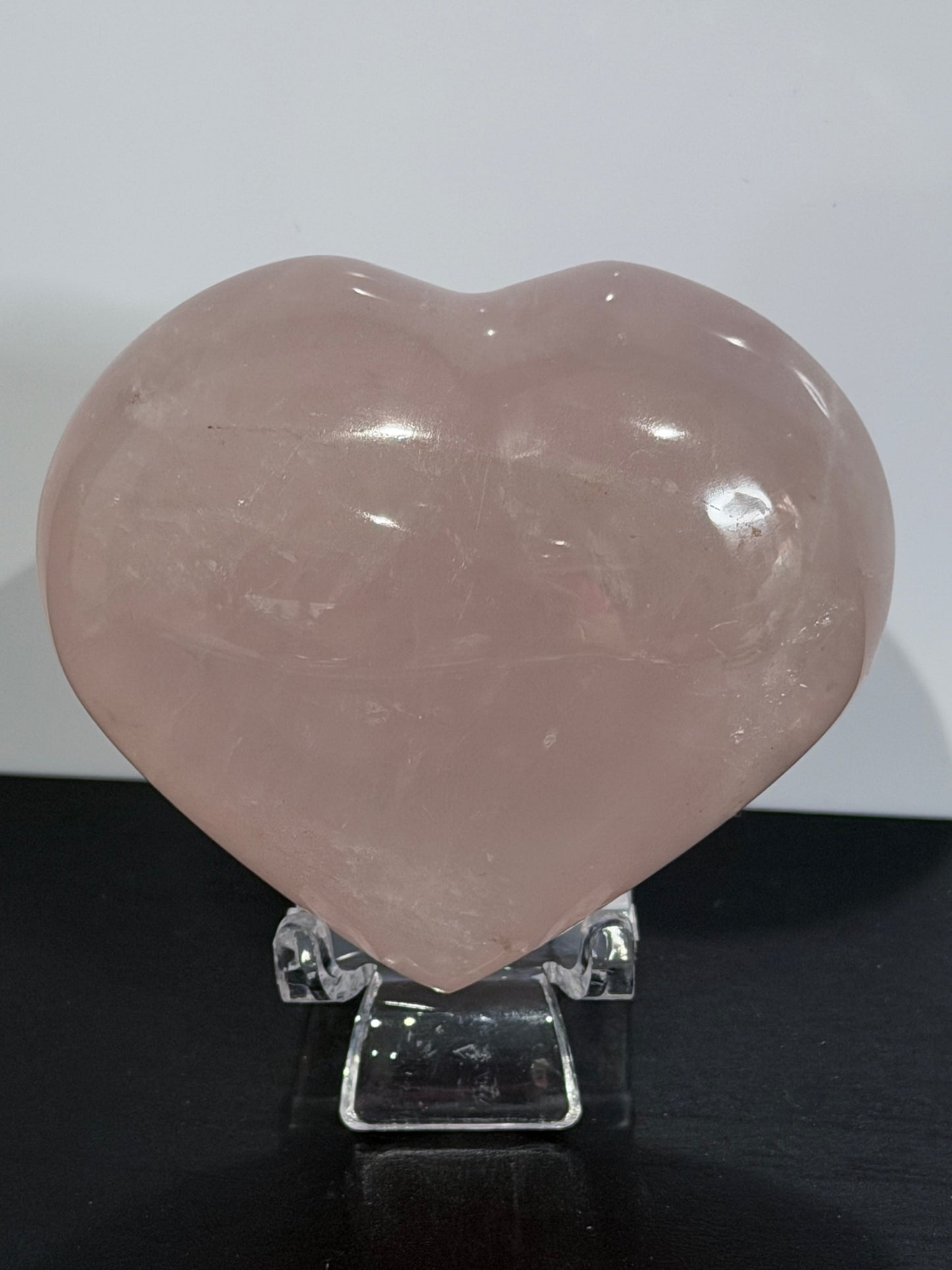 Rose Quartz Heart – C 7cm