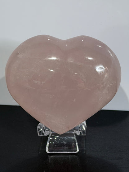 Rose Quartz Heart – C 7cm