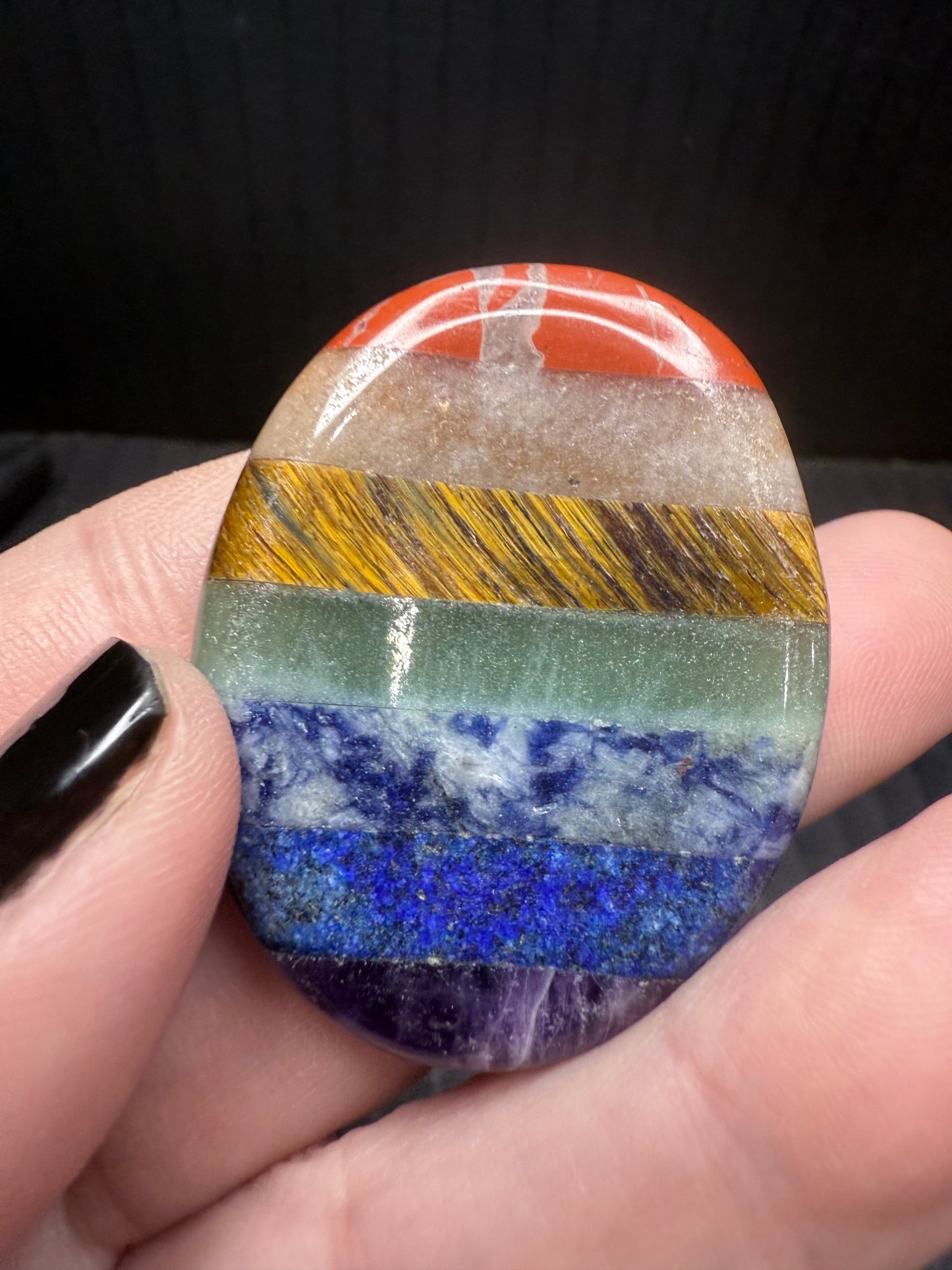 Worry Stone 7 Chakras