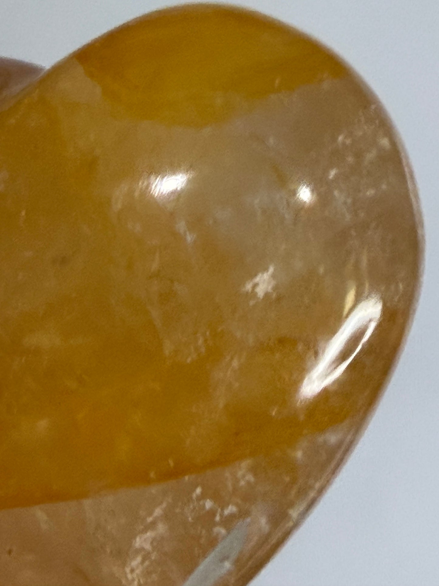 Golden Healer Quartz Heart C - 5cm
