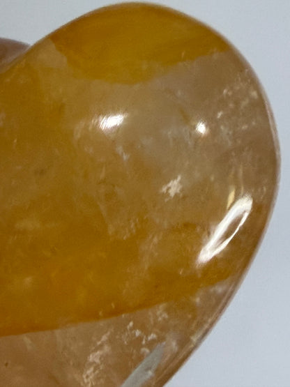 Golden Healer Quartz Heart C - 5cm