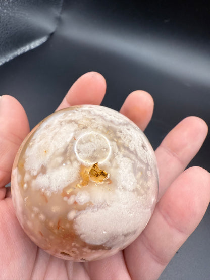 Flower Agate Sphere