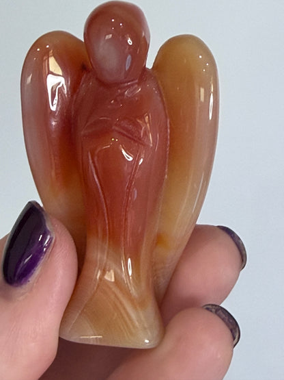 Carnelian  Angel – 6cm