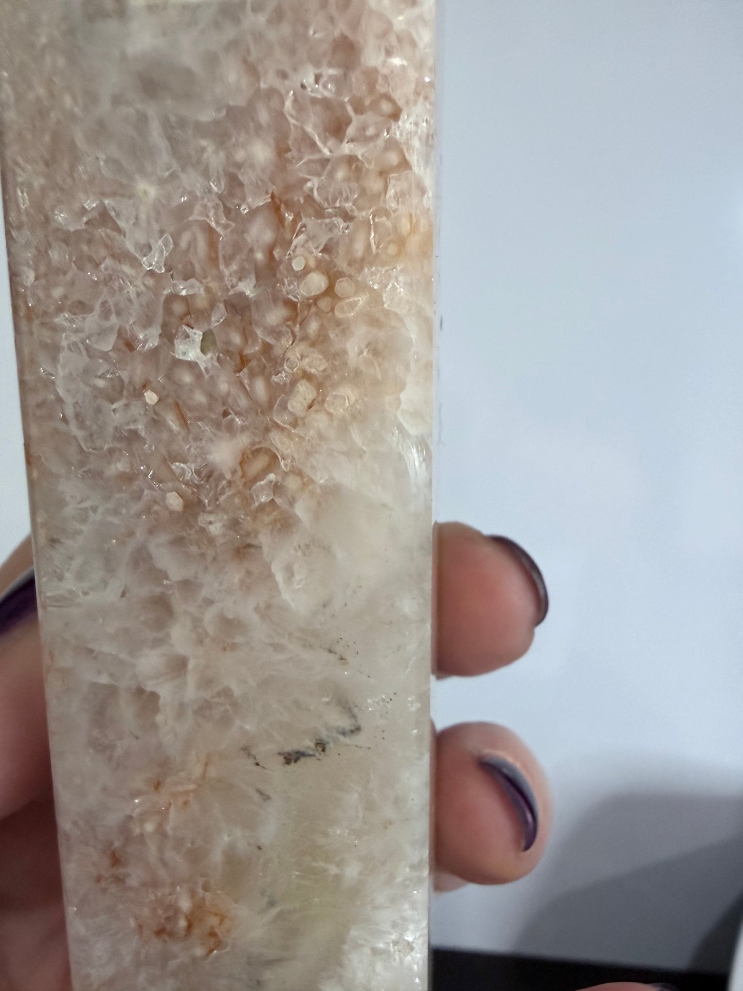Pink Amethyst Quartz-Rich Tower 14.2cm 300g