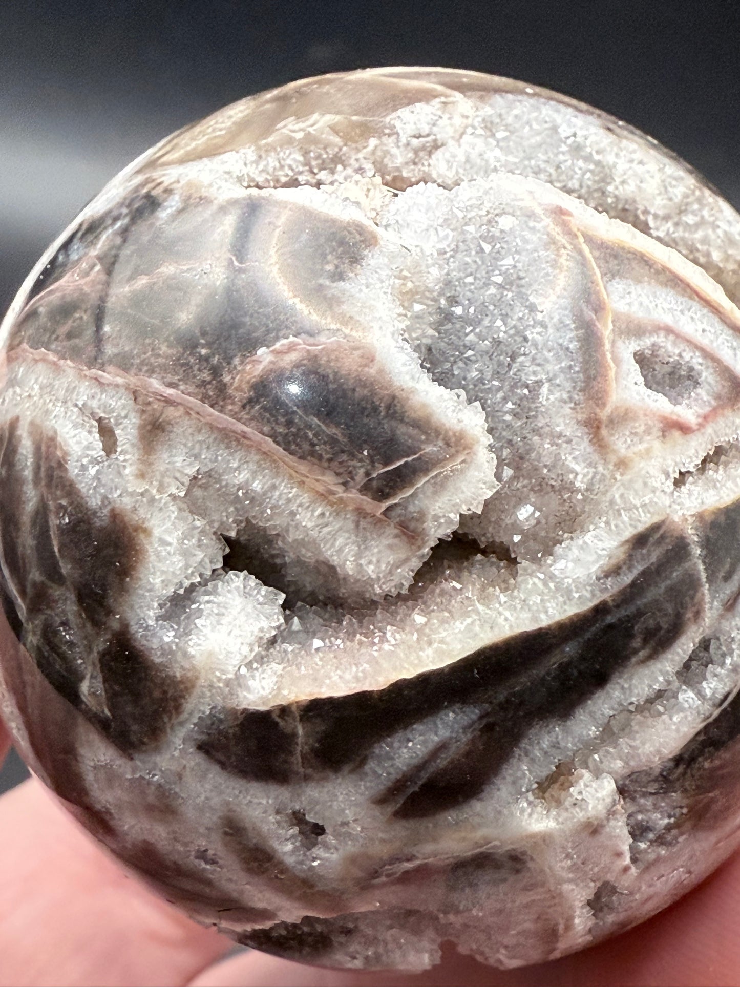 Druzy Sphalerite Sphere