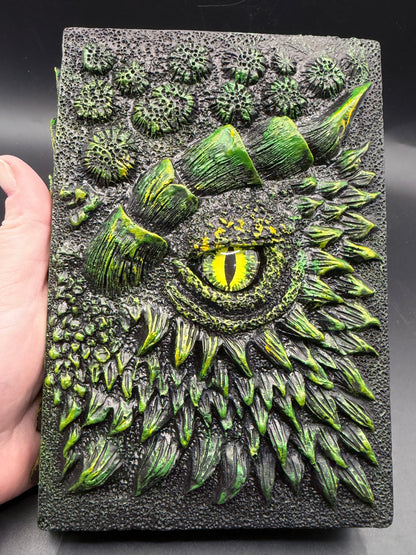 Tanokay 3D Dragon Eye Sculpture Journal