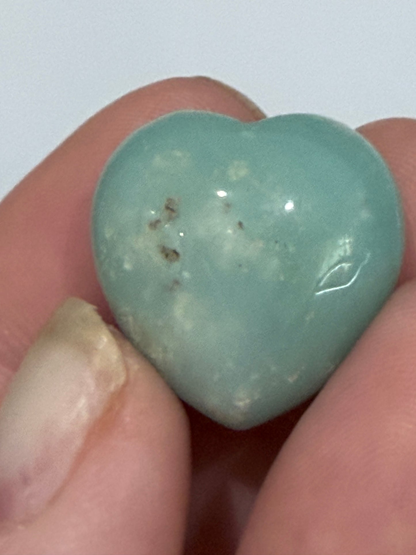 2cm Mini Crystal Puffy Hearts