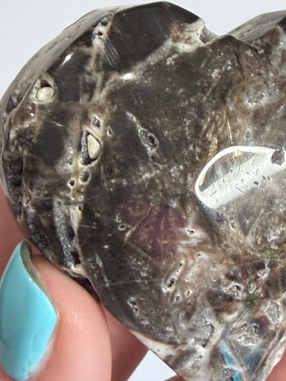 Sphalerite Free-Standing Heart B 6cm