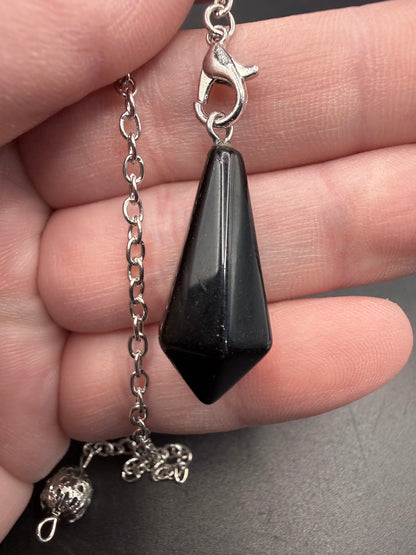 Black Obsidian Pendulum