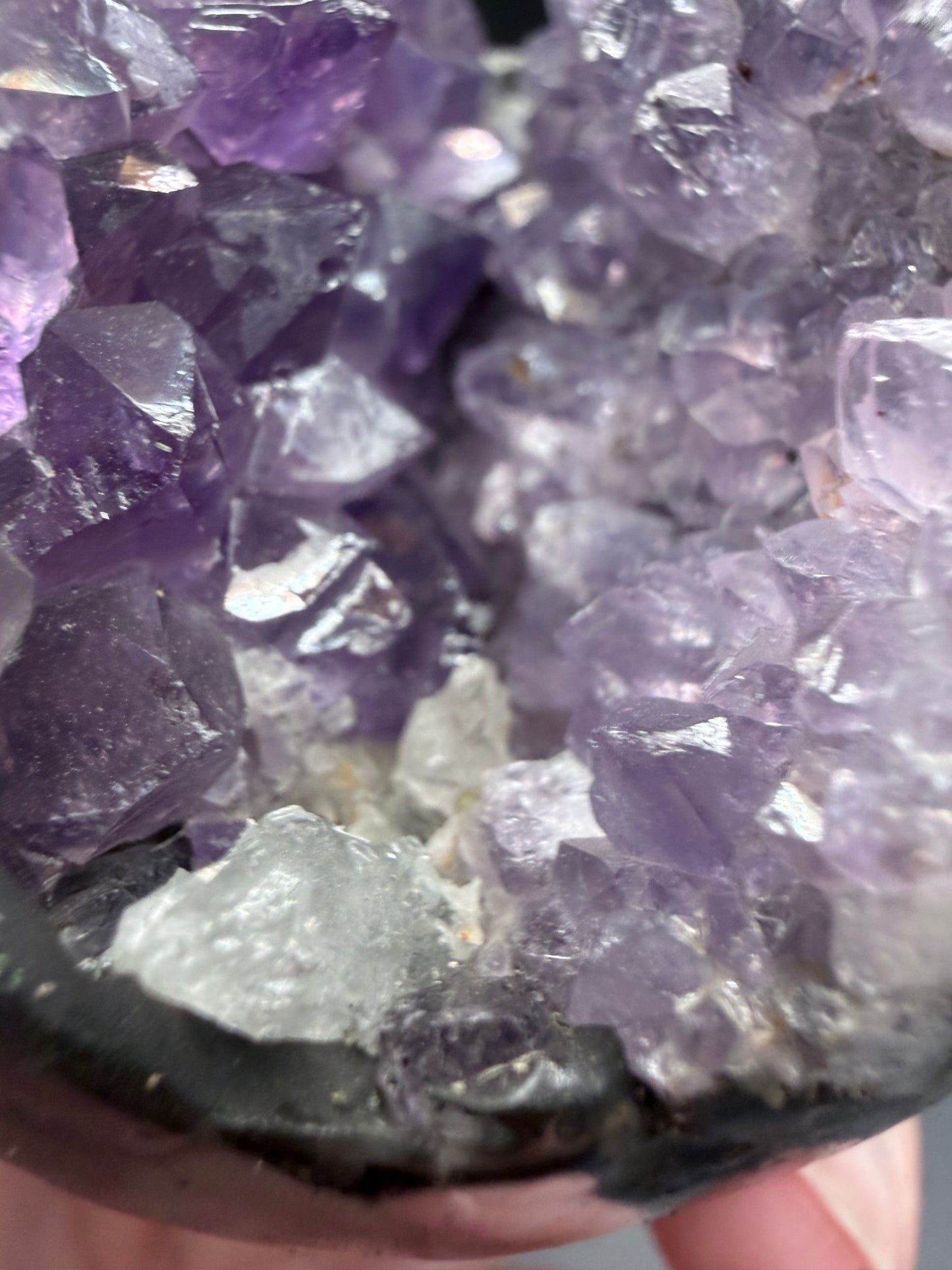 Amethyst Geode Sphere C