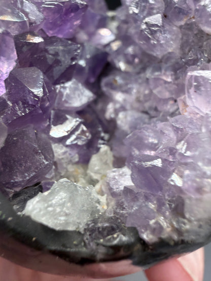 Amethyst Geode Sphere C