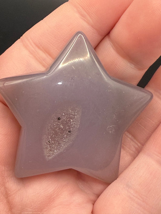 Druzy Agate Star