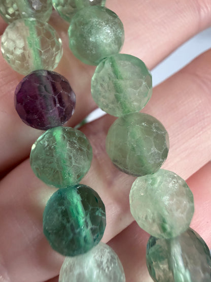 8mm Fluorite Faceted Bracelet

Clarity • Focus • Energy Balance
