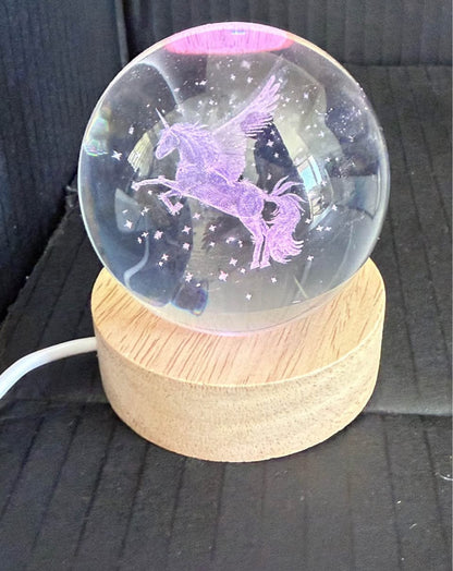 unicorn Sphere Lamp
