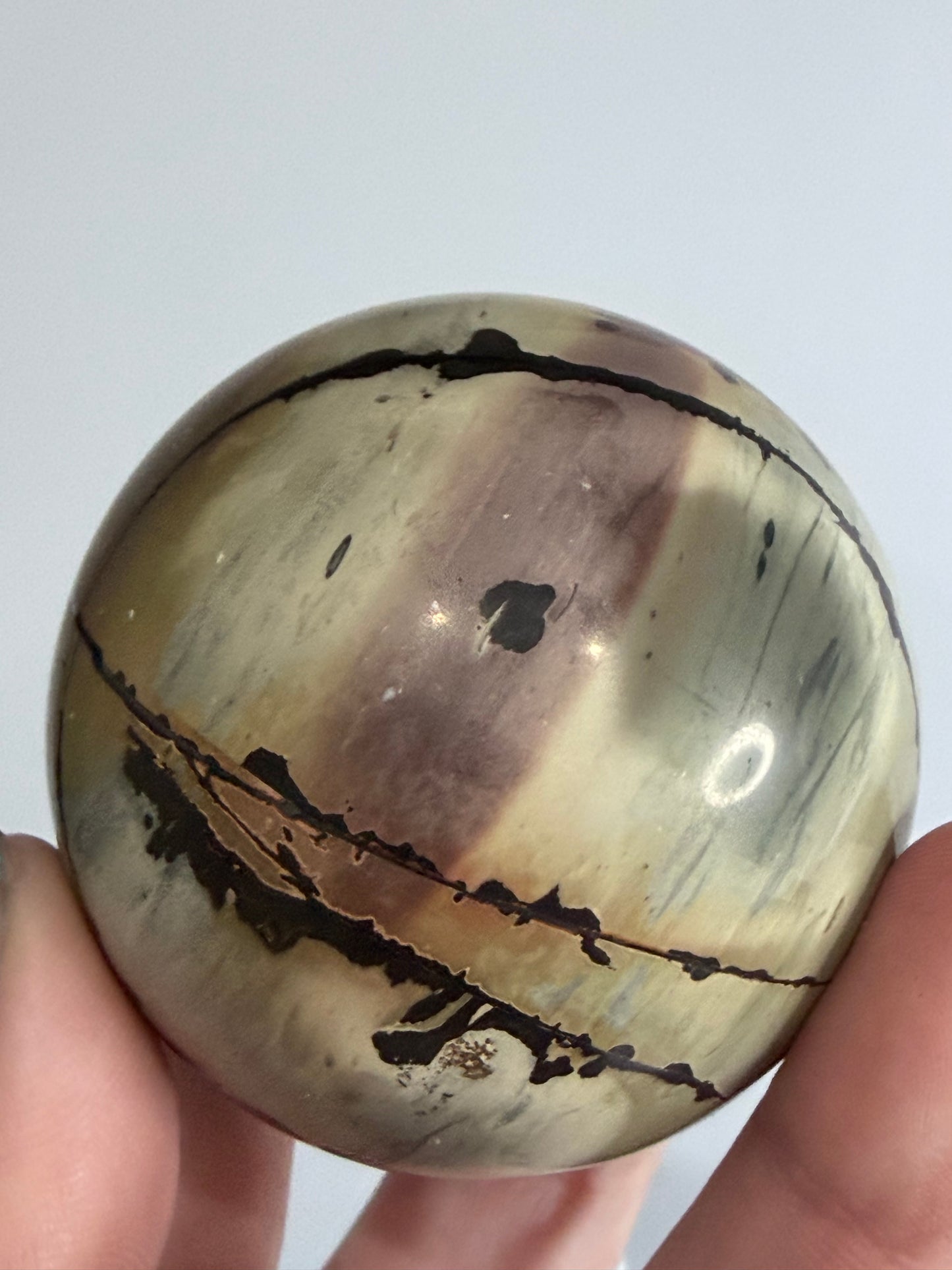 Picture Jasper Sphere – 5.7 cm (253 g) D