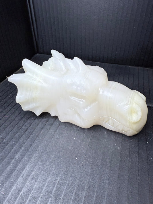 Afghanistan Jade Dragon Head