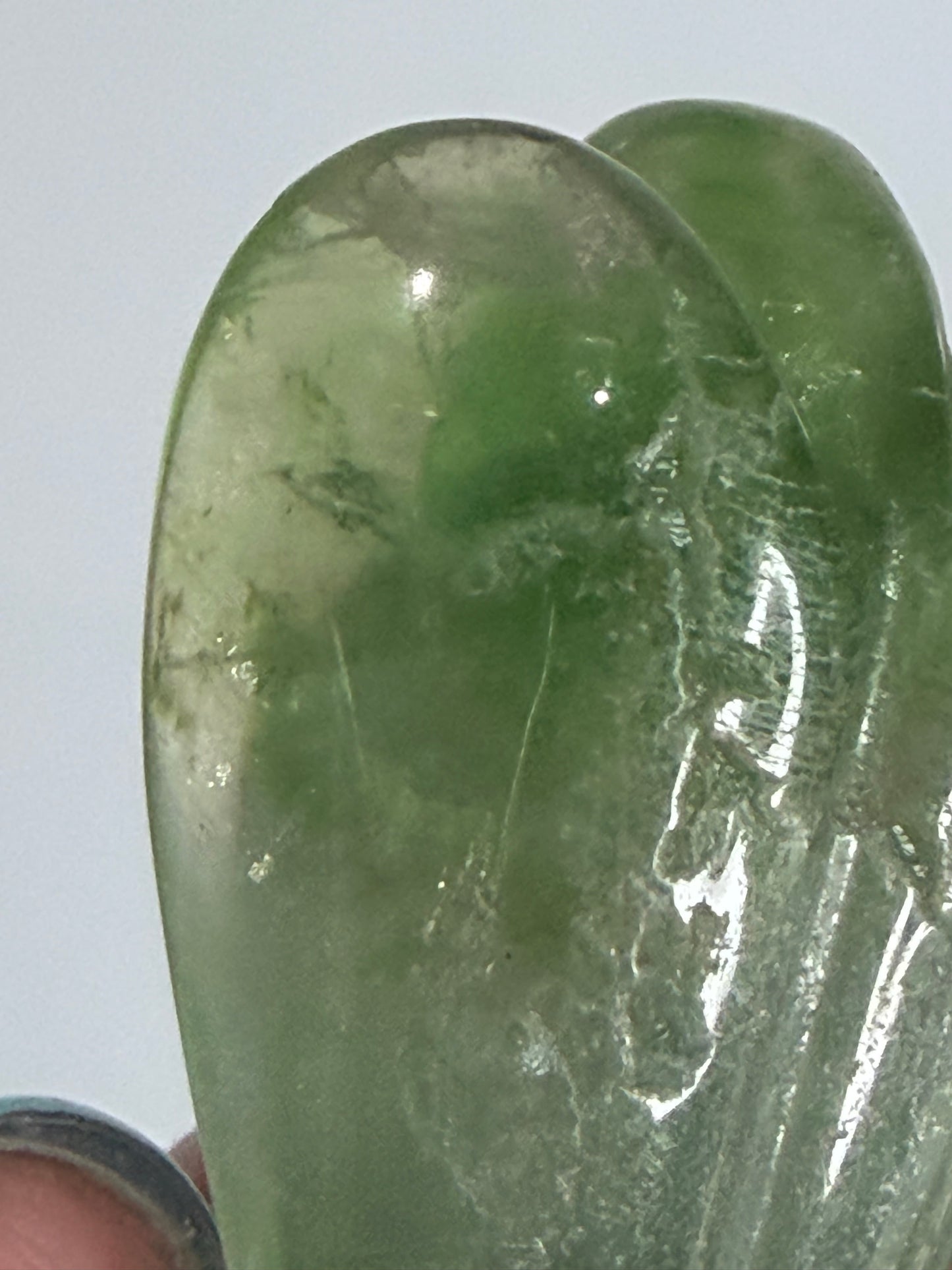 Green Fluorite Angel – 6cm A -