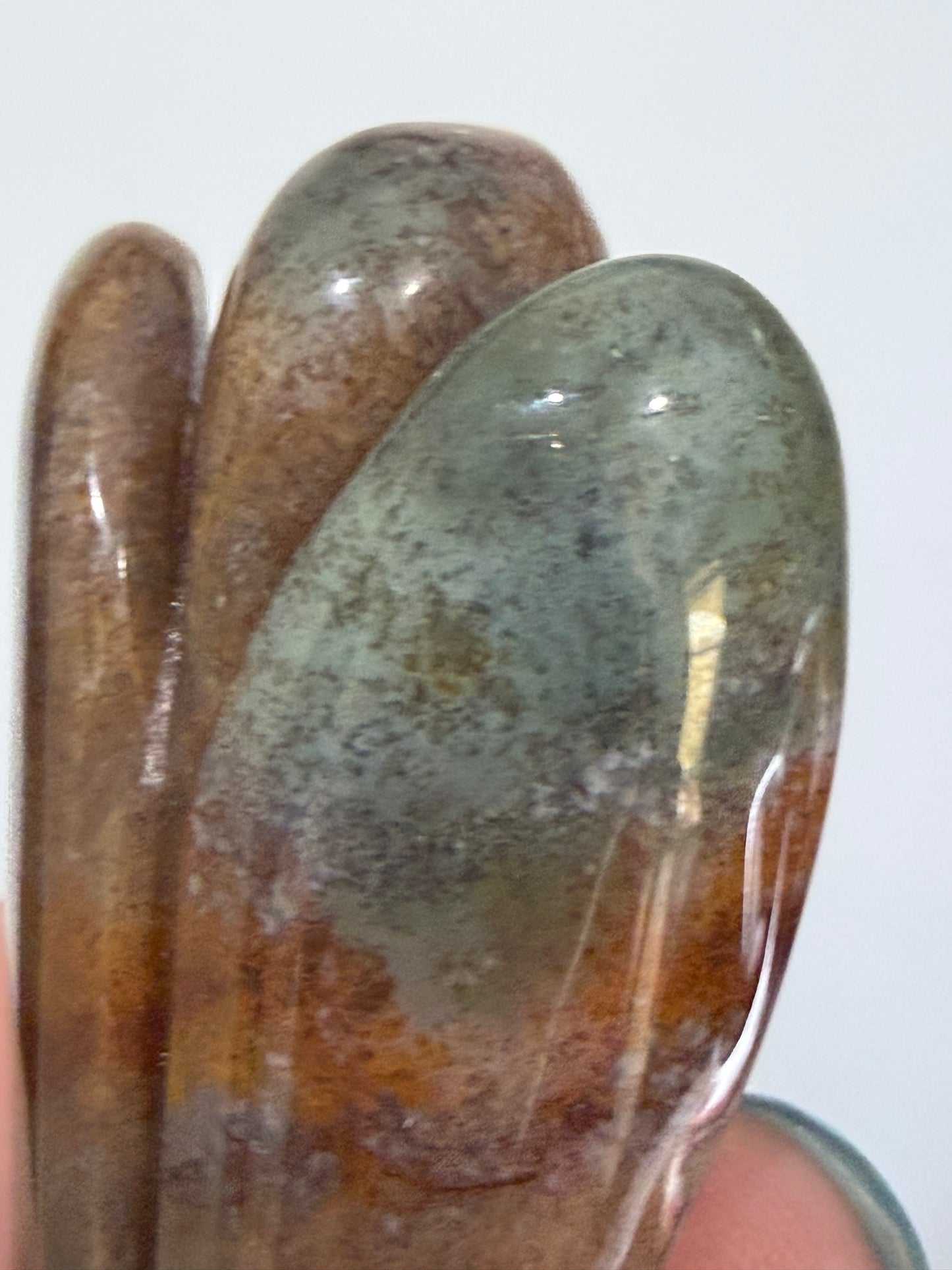 Ocean Jasper Angel Carving – 5cm  A