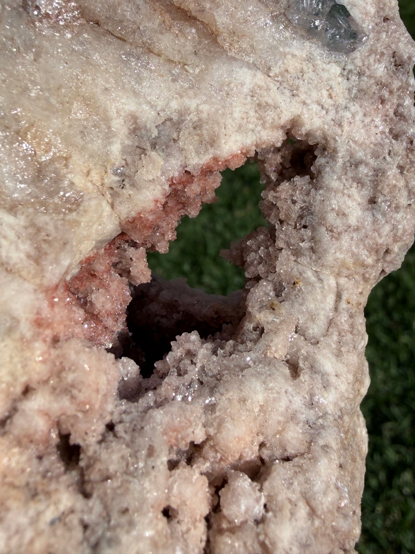 Pink Amethyst Druzy Freeform 480g