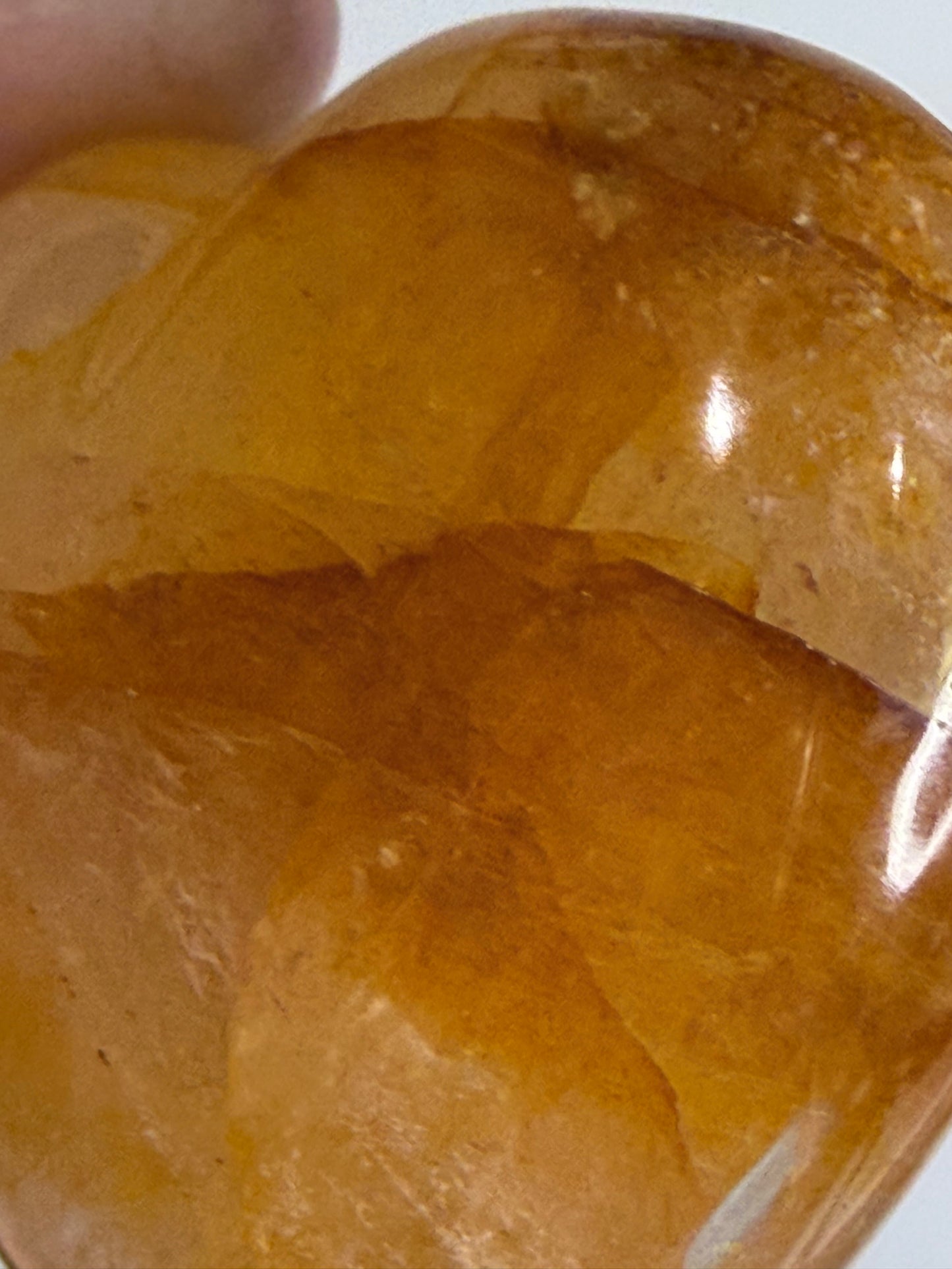 Golden Healer Quartz Heart C - 5cm