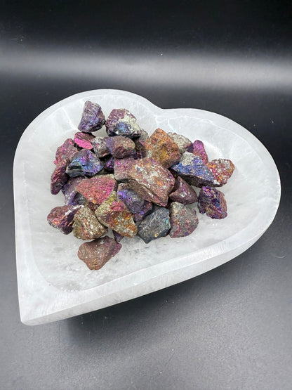 Raw Peacock Ore Specimen Tumbles 50gm